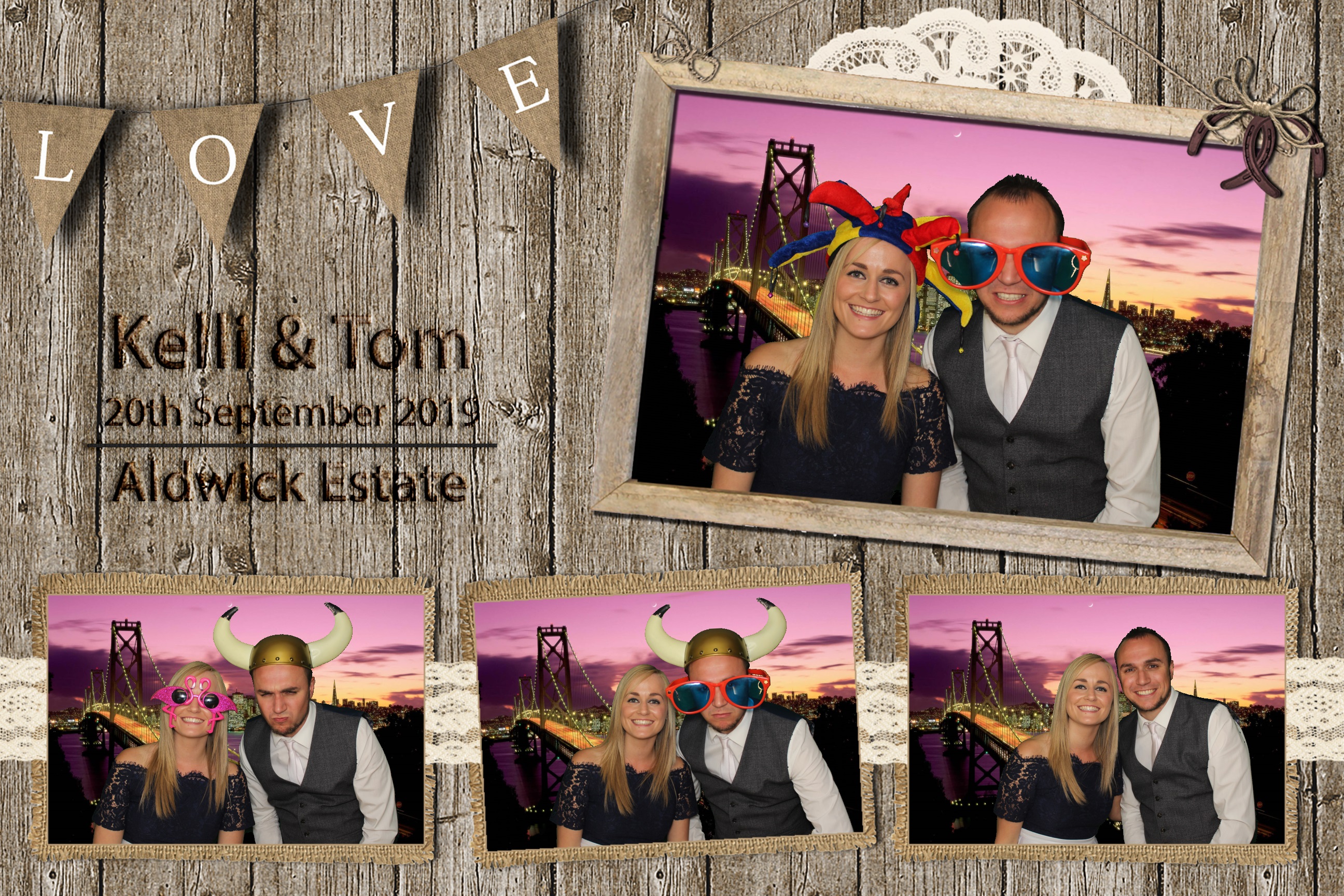 Kelli & Tom's Wedding | View more photos from the event at images.mobile-photo-booth.com/u/MobilePhotoBoothUK/Kelli-Toms-Wedding